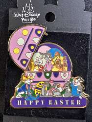 81455 - Easter 2001 - Happy Easter Hinged Egg full of Rabbits - Walt Disney World alternate image