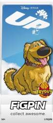 81555 - FiGPiN - Pixar's Up - Dug Sitting (1643) - FryGuy Pins Exclusive - FiGPiN alternate image