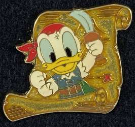 Disney Pirates Summer - Treasure Map - Donald