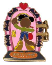 81723 - Halloween Hinged Doors - Werewolf Mickey and Monster Bride Minnie Mouse - Disney Store US alternate image