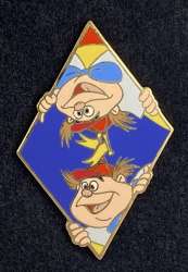 Tweedle Dee & Tweedle Dum Blue Diamond