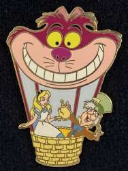 Cheshire Cat Hot Air Balloon - Alice & Mad Hatter