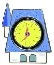 'Disney After Dark Pin Event 2024: Hinged Disney Castle Puzzle Mystery Collection - The Hatbox Ghost - WDW'