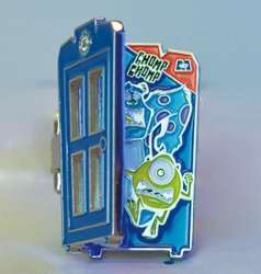 81965 - INKNOWK - Monsters Inc - Mike & Scully Hinged Door - Disney Licensed alternate image