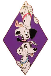 'Disney Auctions (P.I.N.S.) - Peek-A-Boo - Pongo &amp; Perdita - DA'