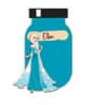 D23 Expo 2024: The Color Shades of Magic Collection - Blue Paint Jars — Elsa - DEC
