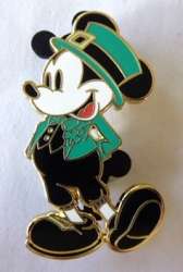 82300 - D23 Expo 2024: Mickey's City Outfits Mystery Collection - Irish Mickey - Disney Employee Center alternate image