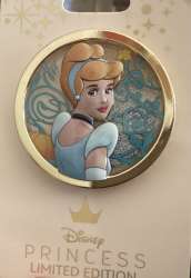 82370 - D23 Expo 2024: Disney Princesses Floral Glitter Sculpted Portraits Collection - Cinderella - Walt Disney Imagineering alternate image