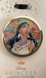 82378 - D23 Expo 2024: Disney Princesses Floral Glitter Sculpted Portraits Collection - Pocahontas - Walt Disney Imagineering alternate image