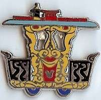 2011 Hidden Mickey - Casey Jr. Train - Caboose - DLR