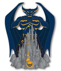 82429 - Disney After Dark Pin Event 2024: Disney Villain Castle Takeover - Chernabog - Walt Disney World alternate image