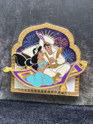 82432 - Disney After Dark Pin Event 2024 - Iconic Nighttime Disney Movie Moments #1 Boxed Set — Aladdin ONLY - Walt Disney World alternate image