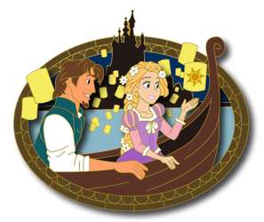 82434 - Disney After Dark Pin Event 2024 - Iconic Nighttime Disney Movie Moments #1 Boxed Set — Tangled ONLY - Walt Disney World alternate image