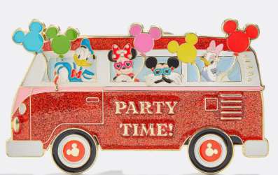 82488 - Baublebar - Celebration Series - Mickey and Friends Party Bus - Disney Licensed alternate image