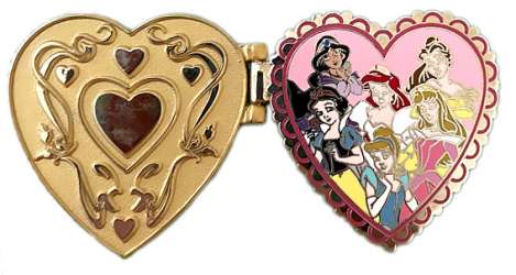 68595 - Hinged Princesses Heart alternate image
