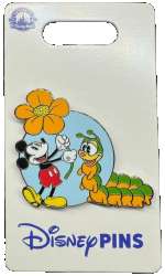 Mickey's Garden - Mickey with Flower and Caterpillar | PIN 82640