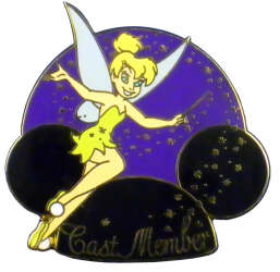 Tinker Bell with Cast Member Ear Hat
