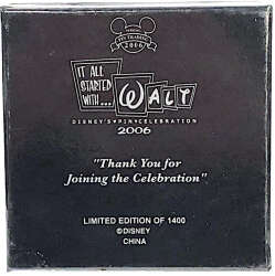 It All Started With Walt - It All Started with Walt Pin Gift Box Set - WDW