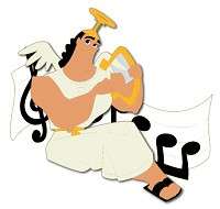 D23 Expo 2024: Instrumental Cast Collection - Shoulder Angel Kronk on Music Notes - DSSH