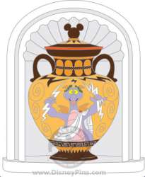 83072 - The Museum of Pin-tiquities - Disney Pin Celebration 2009 - Pinbassador – Figment Vase - Walt Disney World alternate image