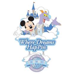83260 - Where Dreams HapPin - Pin Celebration 2007 - Where Dreams HapPin Logo - Walt Disney World alternate image
