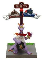 83267 - Trade City, USA - Directional Sign Figment Figurine and Pin Set - Walt Disney World alternate image