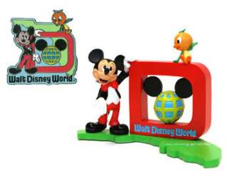 The Florida Project - Mickey Mouse and Orange Bird Figurine and Pin Set - WDW