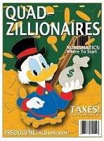83335 - D23 Expo 2024: Magazine Covers Collection - Quad-Zillionaires - Disney Studio Store Hollywood / Soda Fountain alternate image