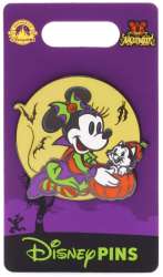Halloween 2024: Mickey Mouse Family Halloween Collection - Minnie with Figaro in Pumpkin - MLT