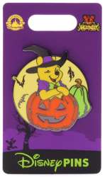 83363 - Halloween 2024: Mickey Mouse Family Halloween Collection - Witch Pooh Bear in Jack-O'-Lantern alternate image