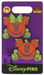 83366 - Halloween 2024: Mickey Mouse Family Halloween Collection - Mickey and Minnie Jack-o'-Lantern Set - Full Set alternate image
