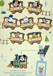 Happy Days in Hong Kong Disneyland Mystery Collection - Happy Days Train Set - HKDL