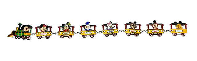 Happy Days in Hong Kong Disneyland Mystery Collection - Happy Days Train Set - HKDL