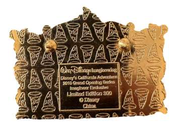 83506 - California Adventure 2010 Grand Opening Series - The Band Concert Lenticular - Walt Disney Imagineering alternate image