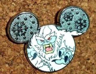 83529 - Characters on Mickey Mouse Icon - Mystery Tin Collection - Yeti - Walt Disney World alternate image