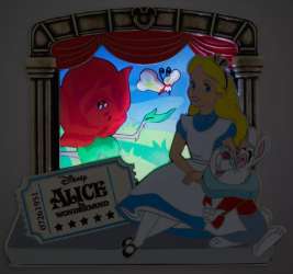 83634 - D23 Expo 2024: Disney Joy on the Screen Collection - Boxed Light-Up Theater Mini Jumbos — Alice in Wonderland - Disney Store US alternate image