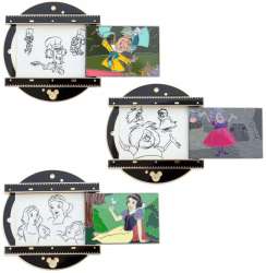 D23 Expo 2024: Disney Joy on the Screen Collection - Disney Animation Desk Slider Boxed Set B — Full Set - DSUS