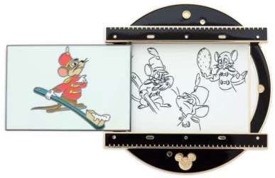 D23 Expo 2024: Disney Joy on the Screen Collection - Disney Animation Desk Slider Boxed Set A — Timothy Q. Mouse ONLY - DSUS