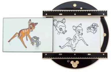 D23 Expo 2024: Disney Joy on the Screen Collection - Disney Animation Desk Slider Boxed Set C — Bambi and Thumper ONLY - DSUS