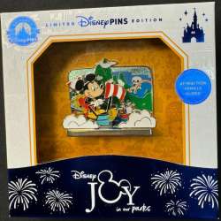 D23 Expo 2024: Joy In Our Parks Collection - Boxed Attraction Vehicle Dioramas — Peter Pan&#039;s Flight - DSUS