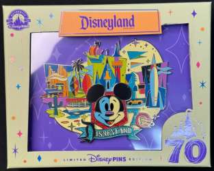 83740 - Disneyland Resort 70th Anniversary Celebration - D23 Expo 2024: 70th Anniversary Boxed Jumbo - Disney Store US alternate image