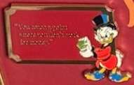 83789 - D23 Expo 2024 - Walt Disney Quote Plaques Framed Set — "You Reach A Point Where You Don't Work For Money" ONLY - Disney Store US alternate image