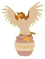 D23 Expo 2024: Feathered Collection - Owl on Hunny Pot - DSSH
