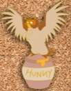 D23 Expo 2024: Feathered Collection - Owl on Hunny Pot - DSSH