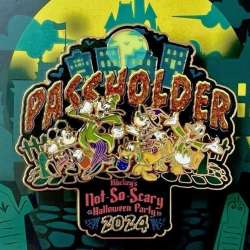 83858 - Mickey's Not So Scary Halloween Party (MNSSHP) 2024 - Fab Five - Annual Passholder Exclusive - Walt Disney World alternate image