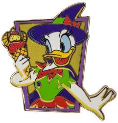 'Mickey&#039;s Not So Scary Halloween Party (MNSSHP) 2024 - Treats Mystery Collection — Daisy with Maleficent Ice Cream Cone - WDW'