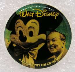 Walt Disney the Man and Mickey Mouse - Biography on CD-ROM - Epoxy Coating