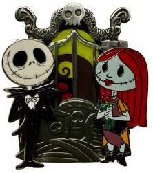 84055 - Build-a-Pin: 2nd Generation - Jack & Sally with Spiral Hill Cemetery Base Set — Full Set alternate image