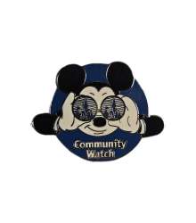 Click to view the Community Watch, Mickey with Binoculars details