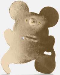 'Baublebar — Halloween 2024 - Jeweled Mickey Ghost with Jack-o-lantern Treat Bucket - DLIC'